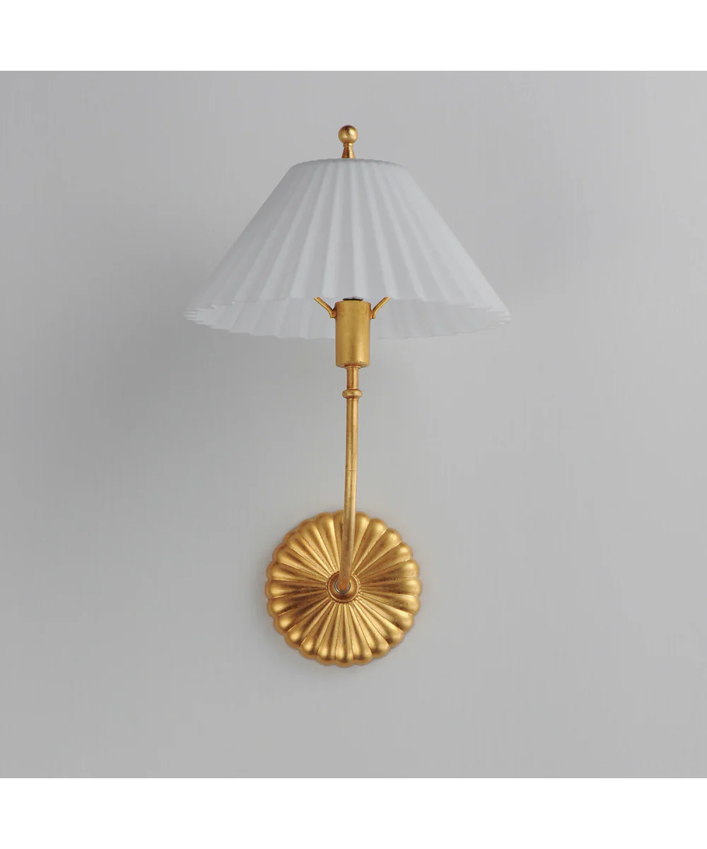 Kismet 1-Light Wall Sconce Gold Leaf - Image 2