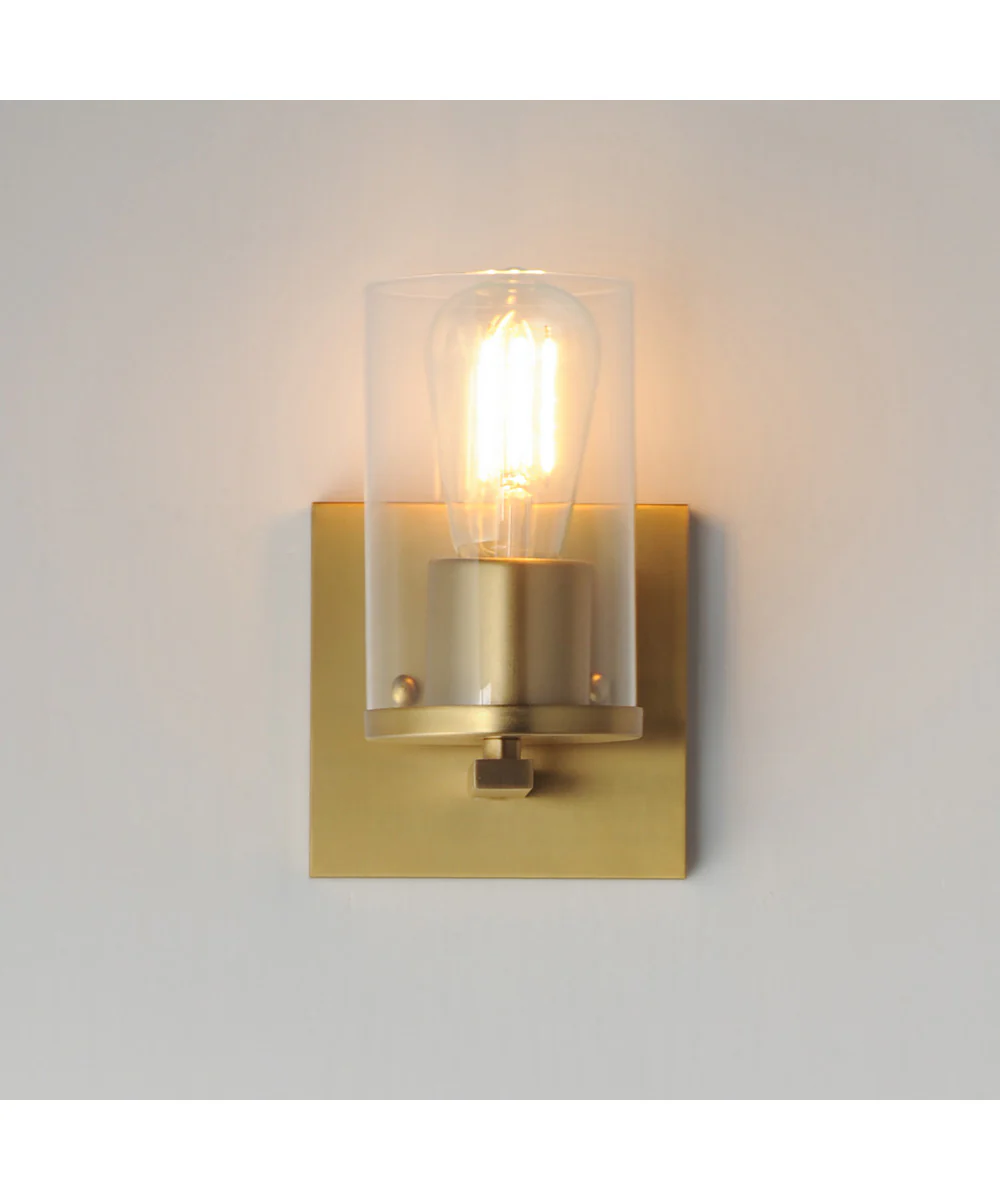 Lateral 1-Light Bath Vanity Satin Brass - Image 3