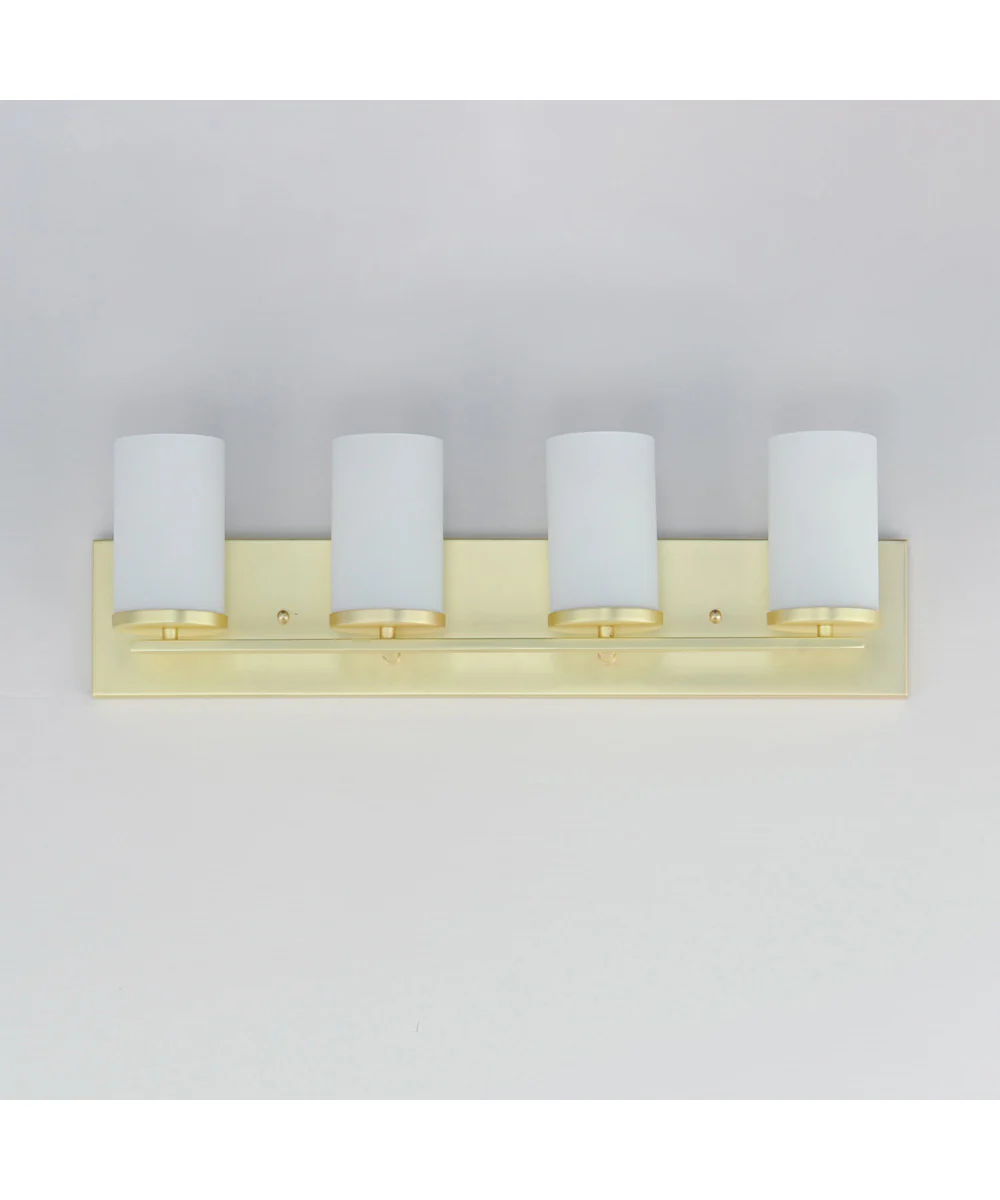 Lateral 4-Light Bath Vanity Satin Brass - Image 2