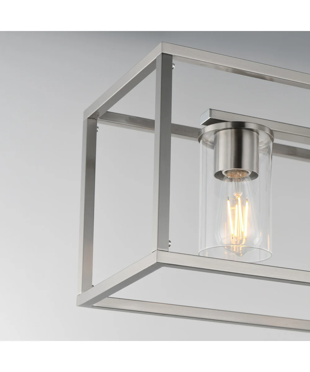 Lateral 4-Light Linear Pendant Satin Nickel - Image 4