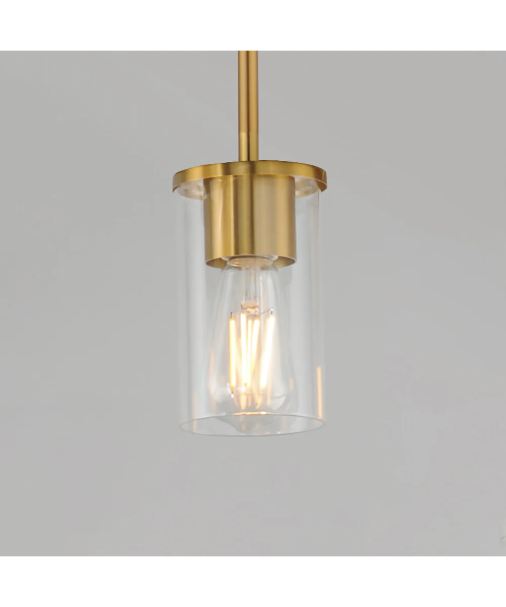 Lateral Mini Pendant Satin Brass - Image 3