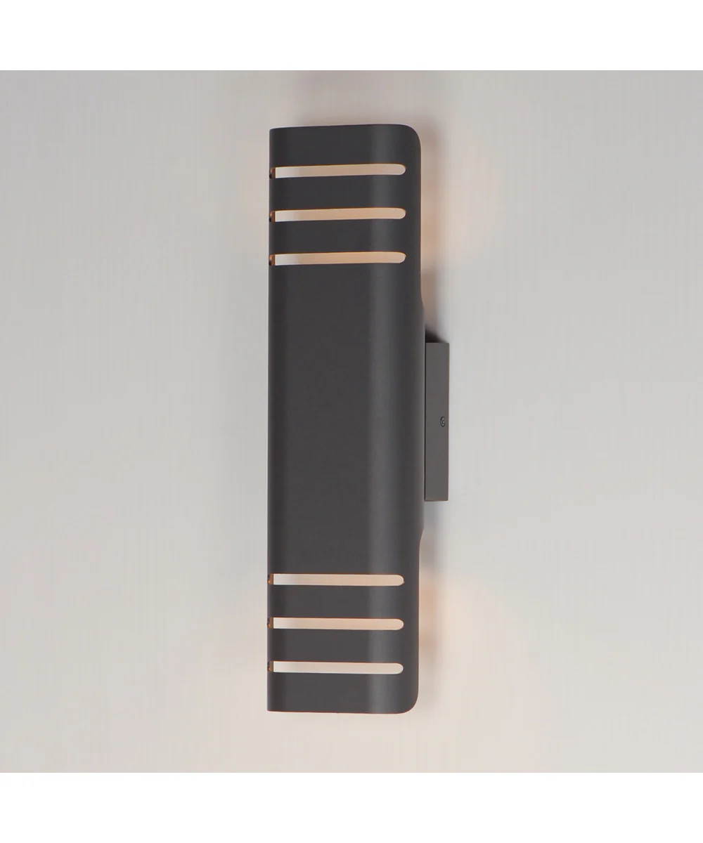 Lightray Medium LED Outdoor Wall Lamp Architectural Bronze - Image 4