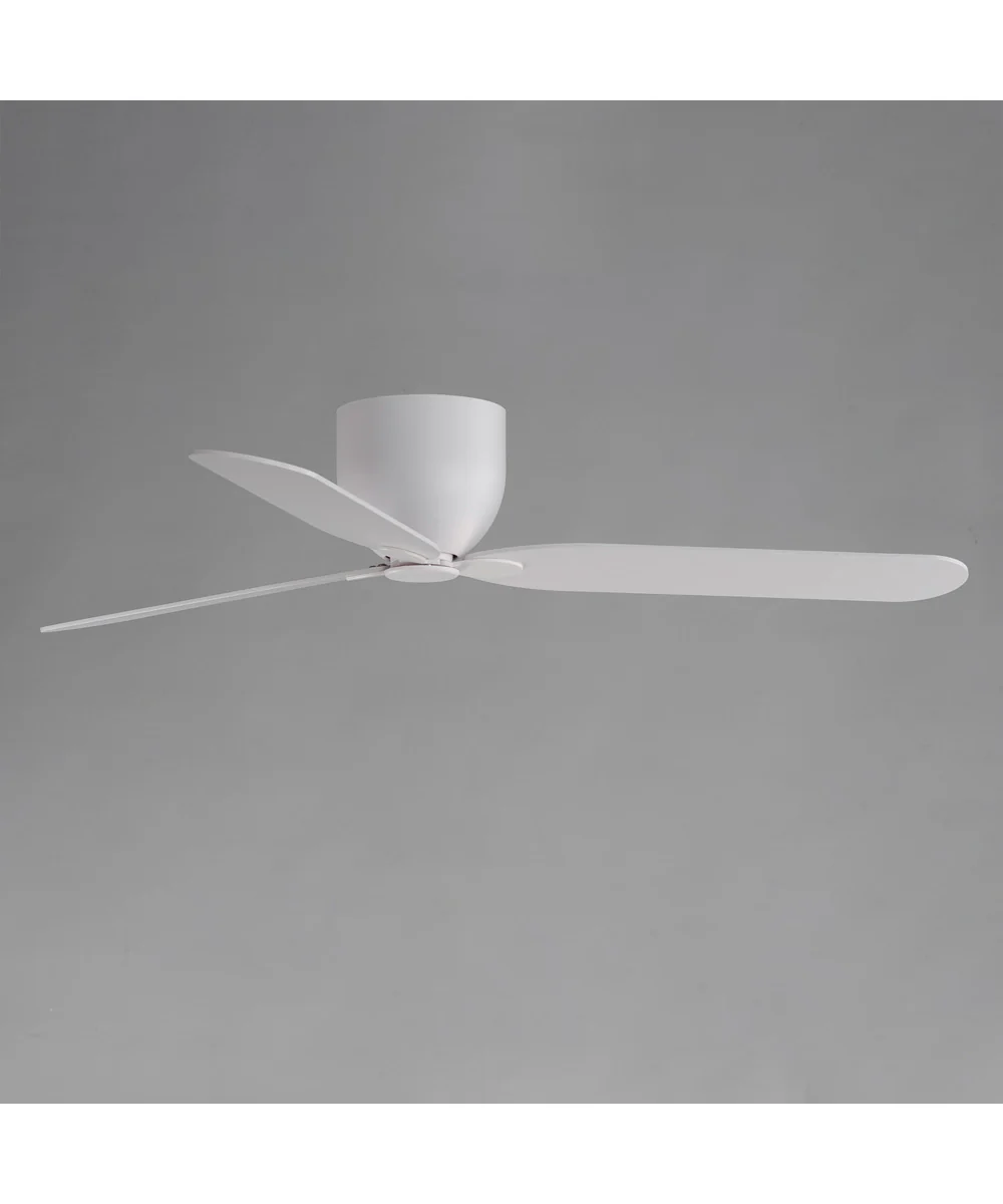 Lowell 52 inch 3-Blade Hugger Fan (No Light) Matte White - Image 3