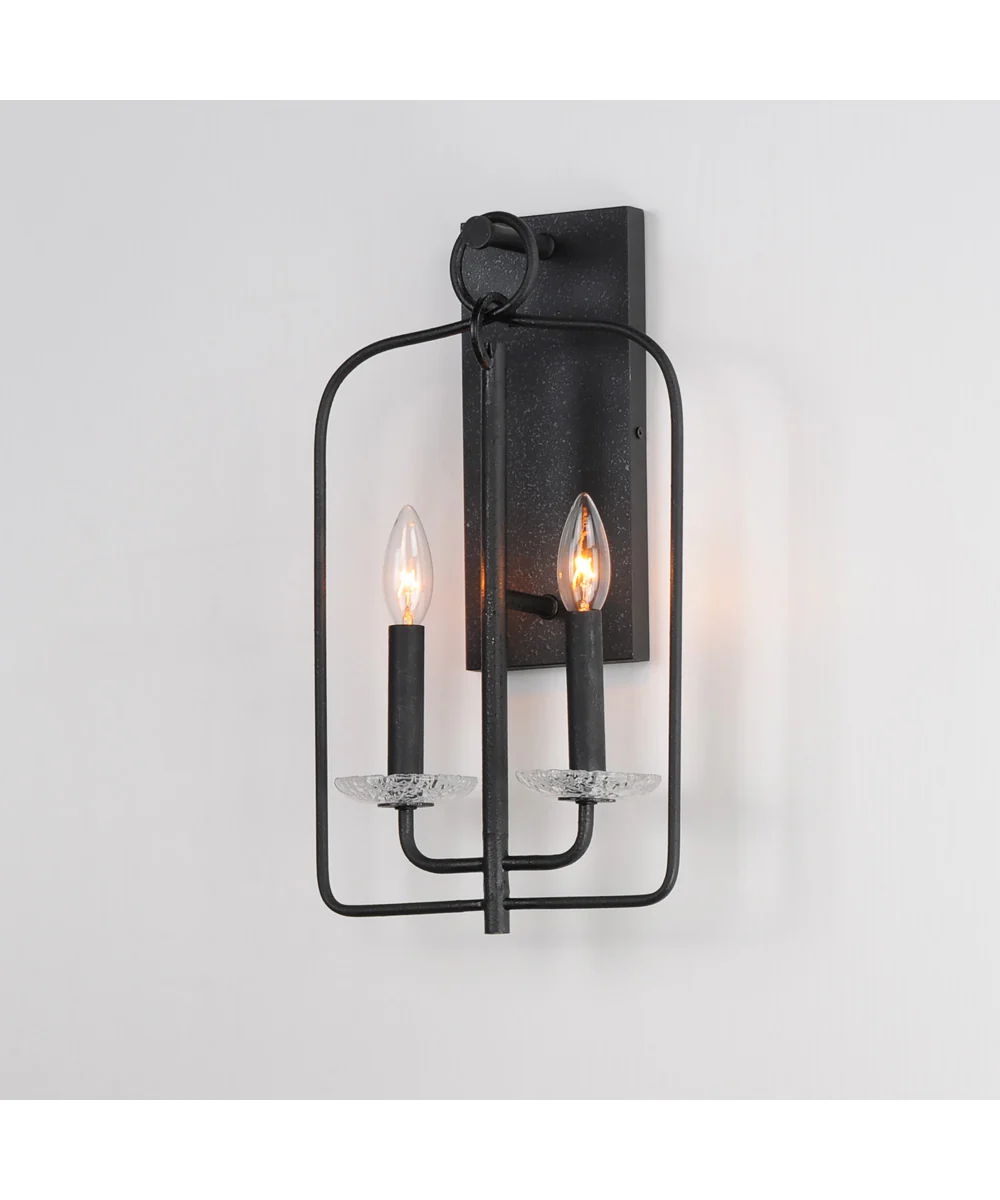 Madeira 2-Light Sconce Anthracite - Image 5