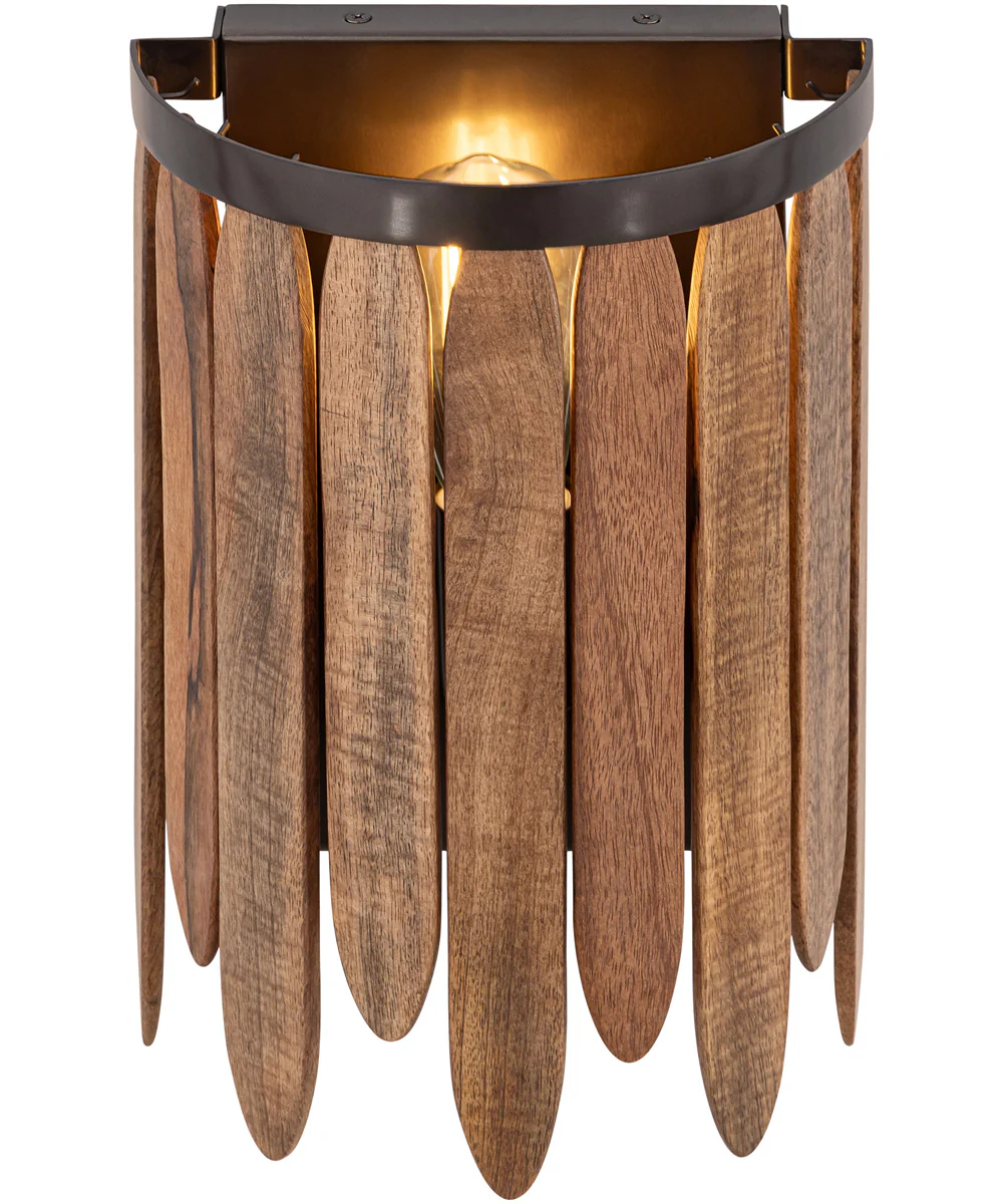 Marimba Wall Sconce Walnut - Image 4