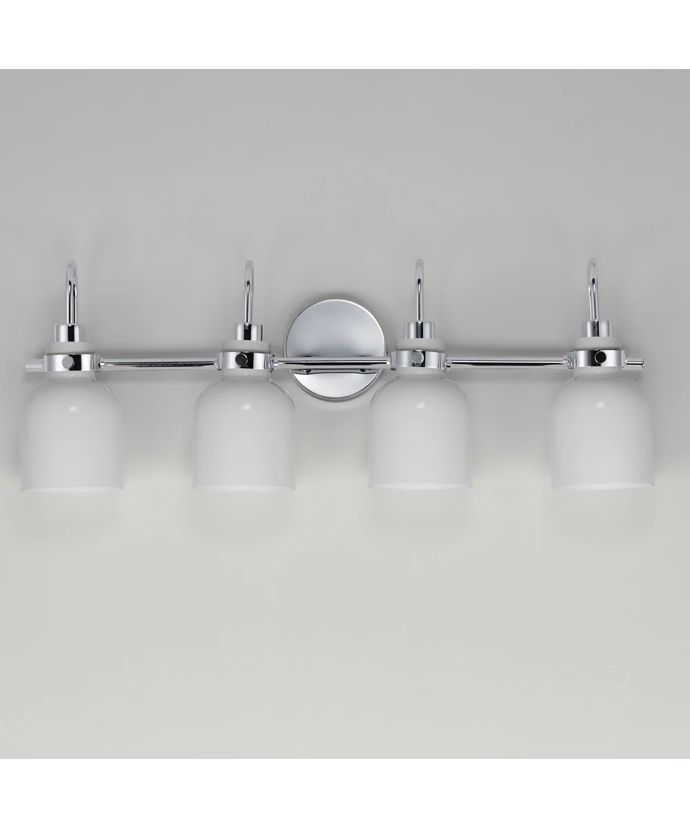 Milk 4-Light Bath Vanity Polished Chrome - Image 2