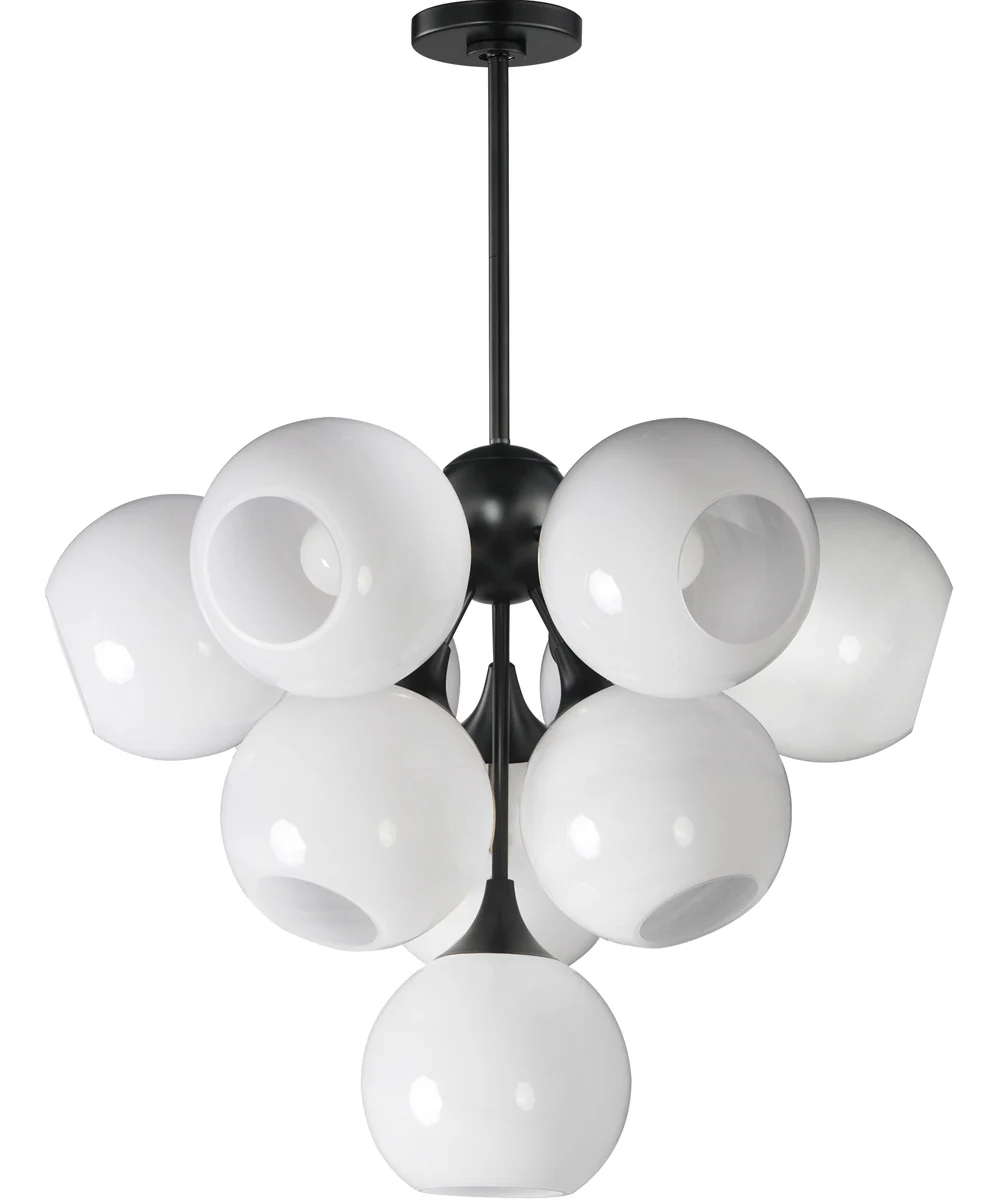 Neve 10-Light Pendant Black