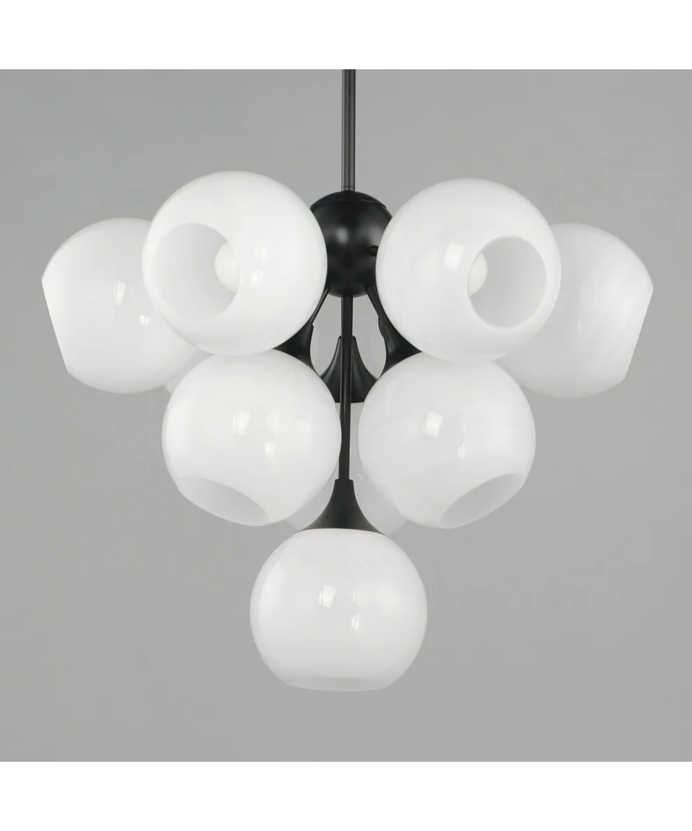Neve 10-Light Pendant Black - Image 2