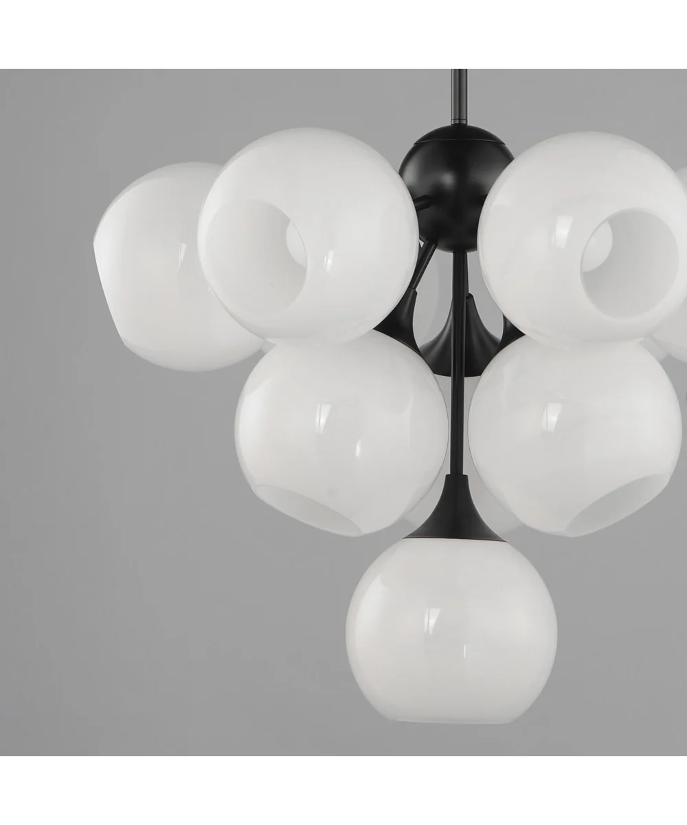 Neve 10-Light Pendant Black - Image 4