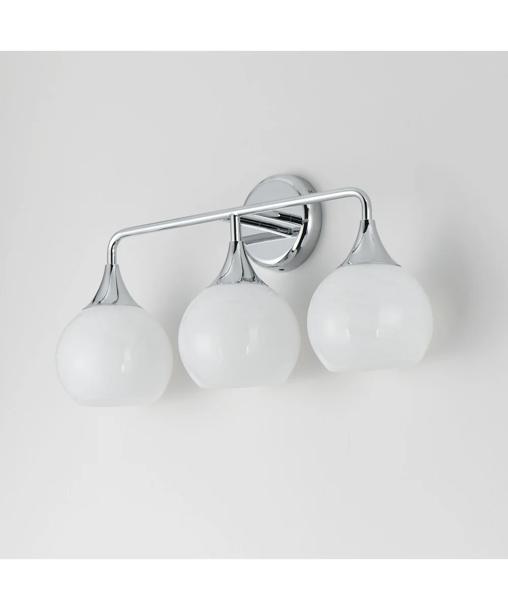 Neve 3-Light Bath Vanity Polished Chrome - Image 4