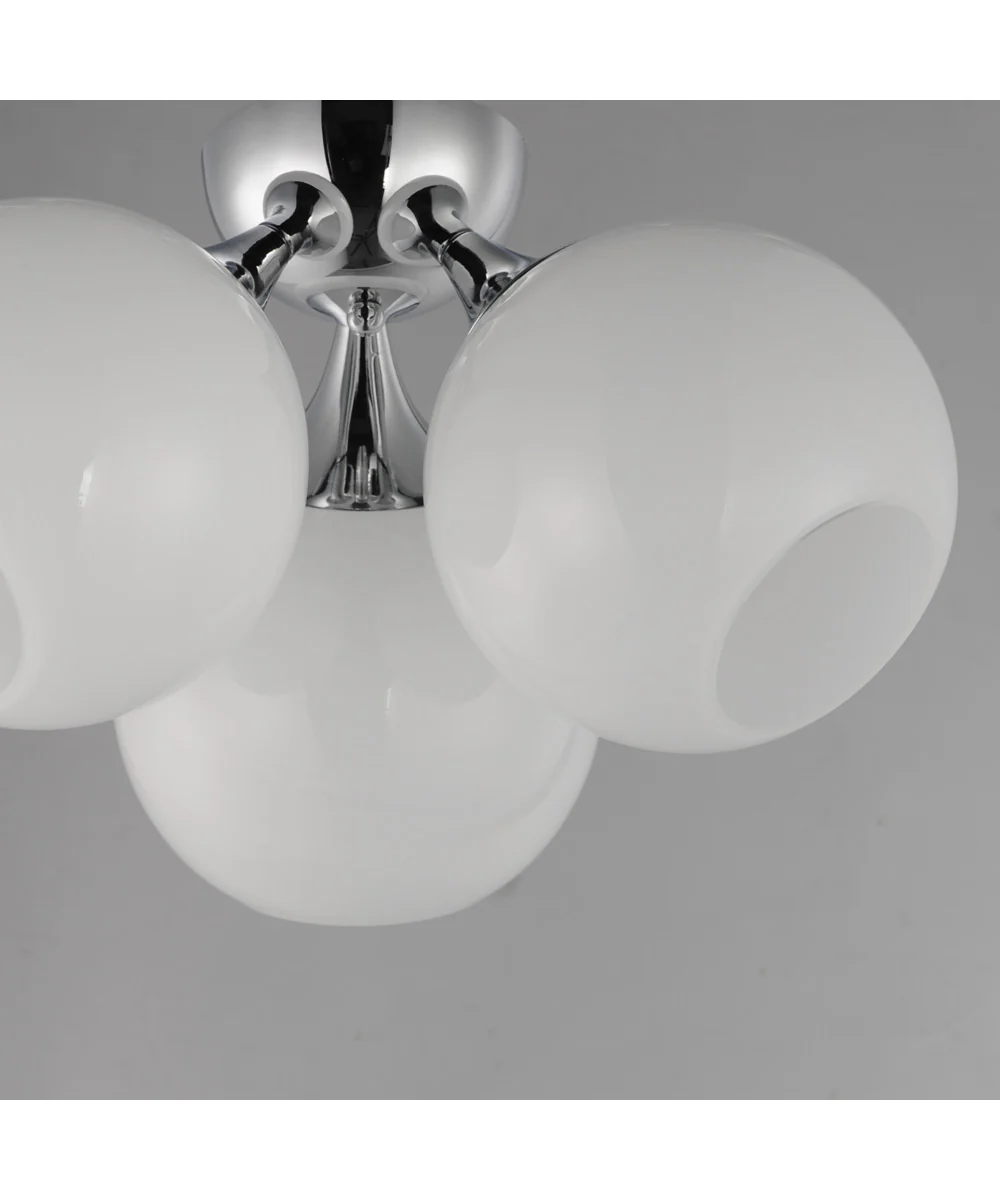 Neve 3-Light Semi Flush Polished Chrome - Image 4