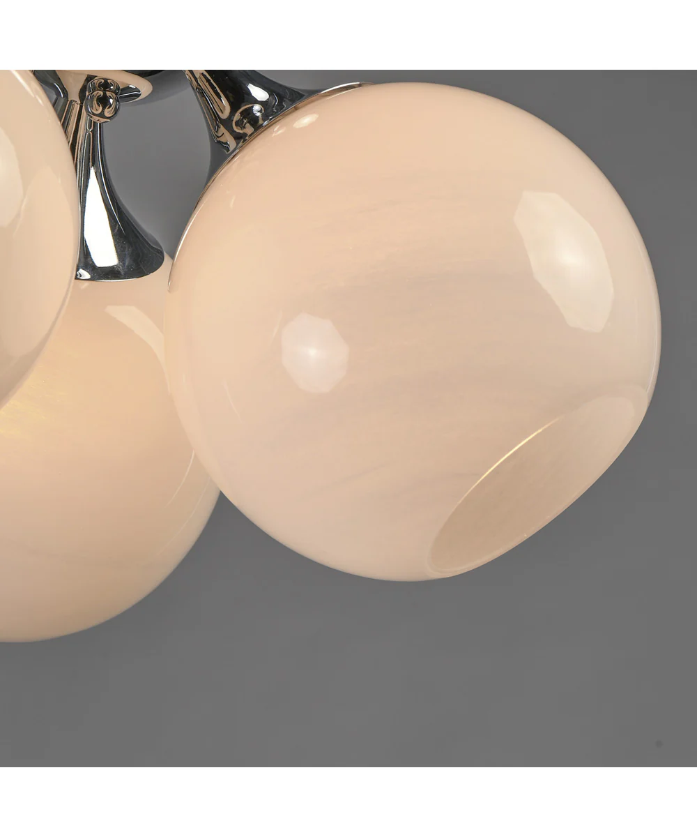 Neve 3-Light Semi Flush Polished Chrome - Image 5