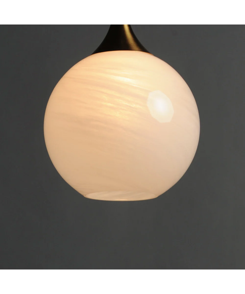 Neve Single Pendant Natural Aged Brass - Image 4