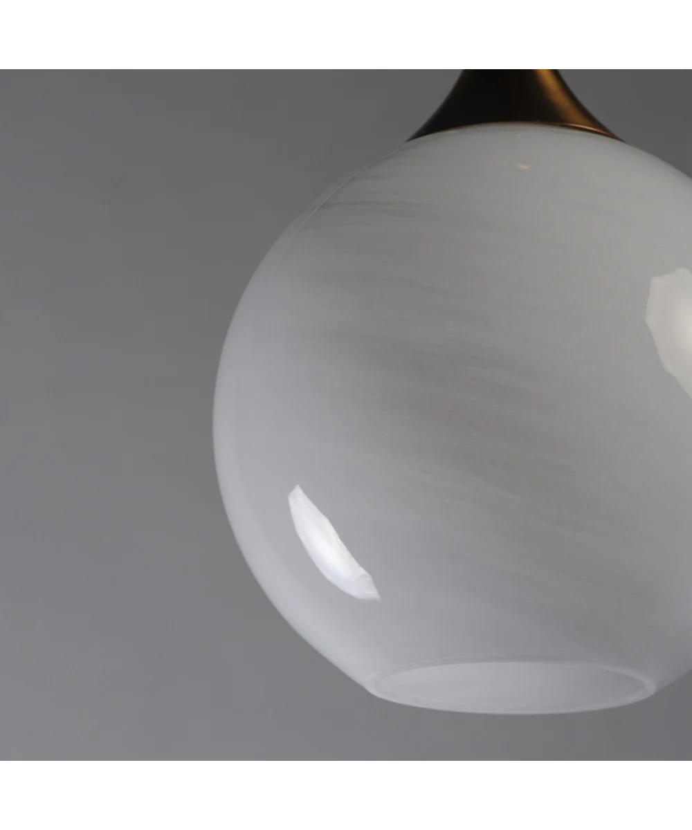 Neve Single Pendant Natural Aged Brass - Image 5