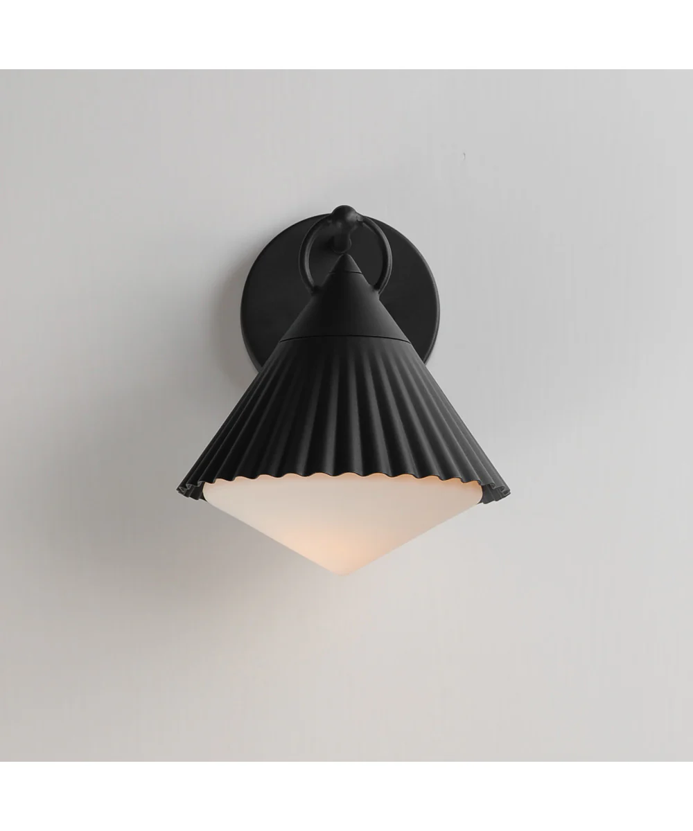 Odette 10 inch Wall Sconce Black - Image 3