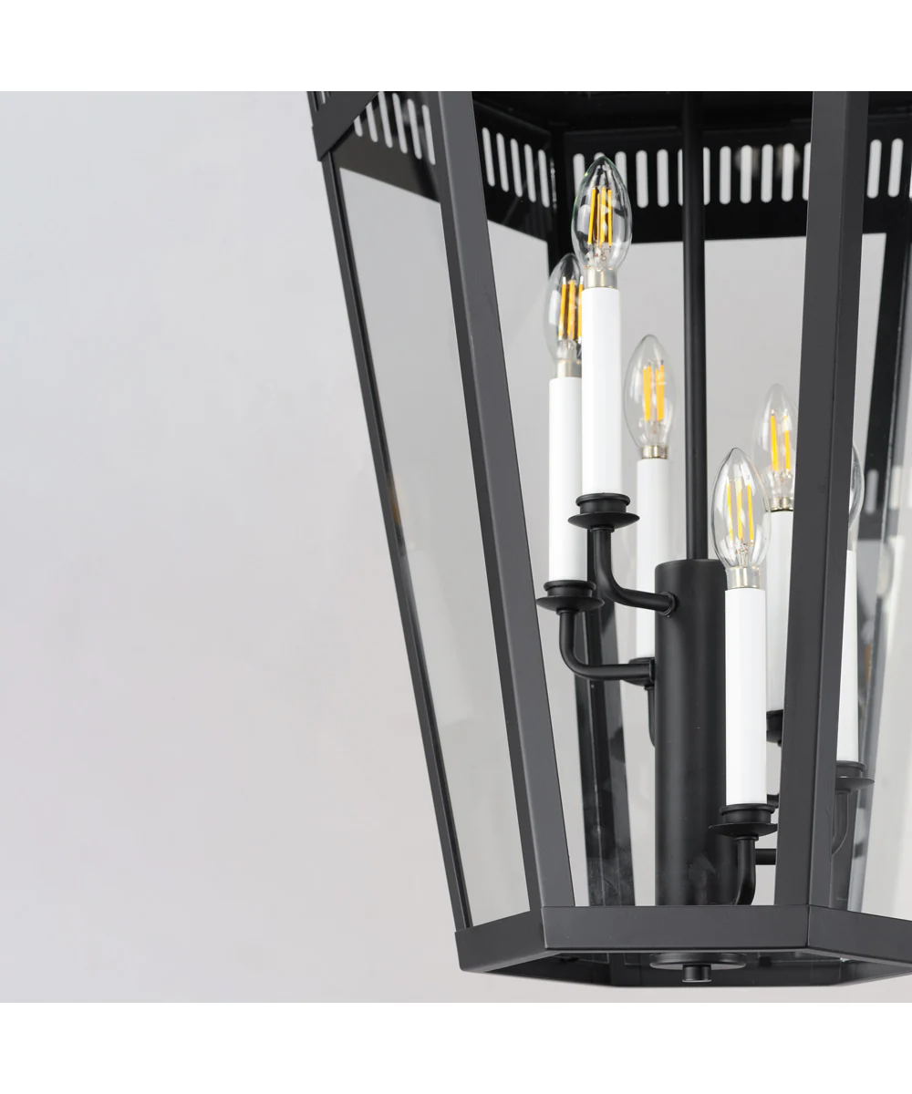 Oxford Outdoor 6-Light Pendant Black - Image 5