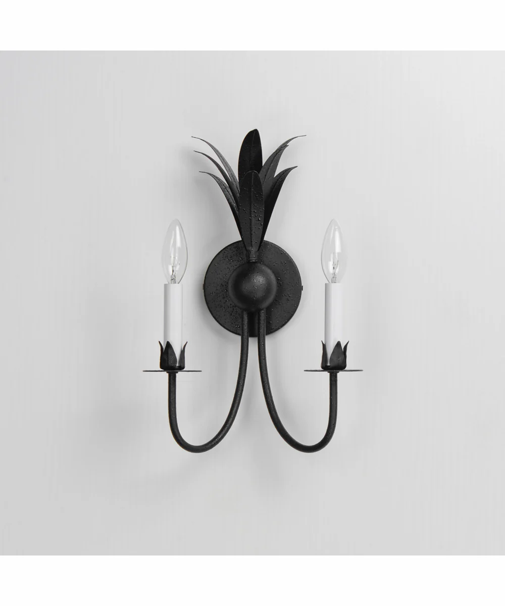 Paloma 2-Light Sconce Anthracite - Image 2