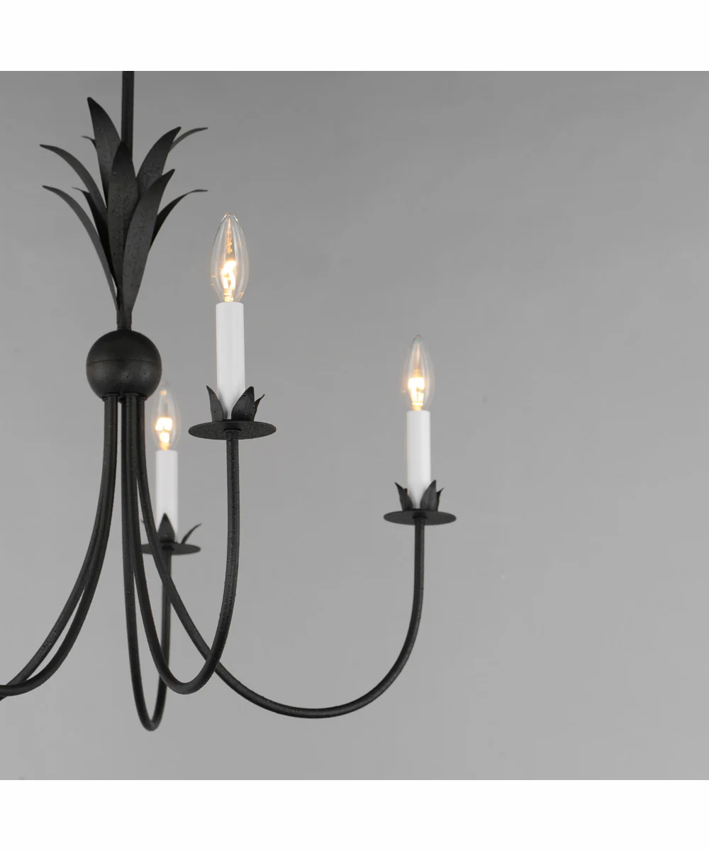 Paloma 5-Light Chandelier Anthracite - Image 5
