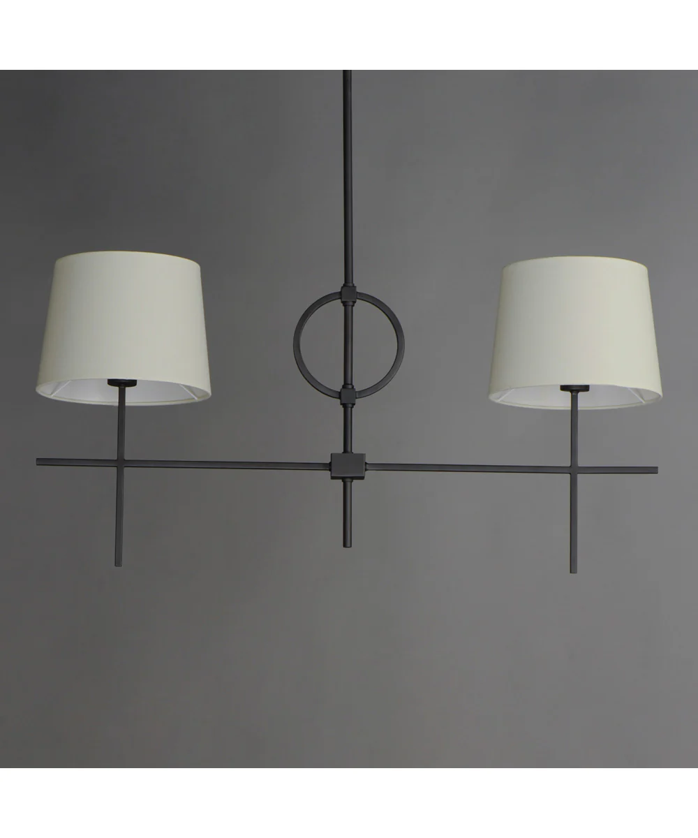Paoli 2-Light Pendant Charcoal Bronze - Image 2