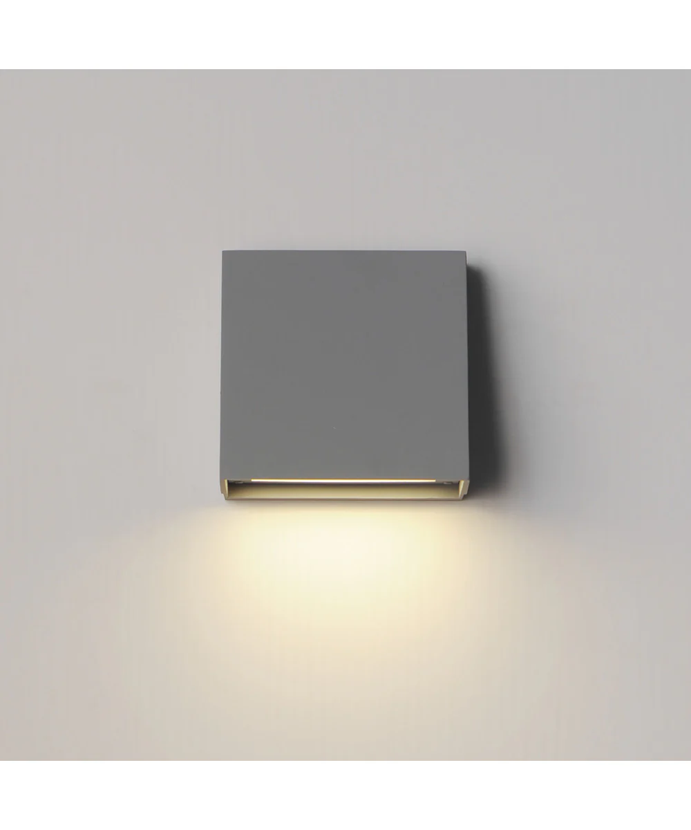 Pathfinder LED Outdoor Wall Sconce - 5CCT Silver - Image 2