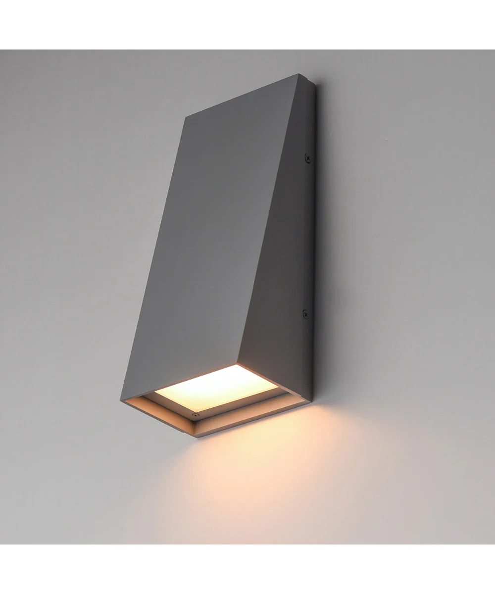 Pathfinder Tall LED Wall Sconce - 5CCT Silver - Image 2