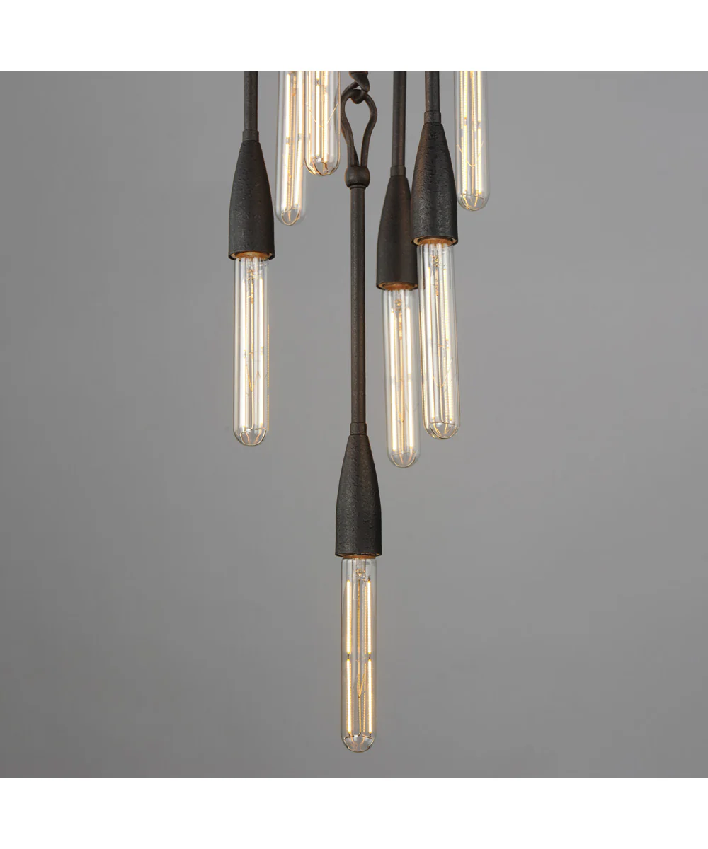 Pioneer 7-Light Pendant Anthracite - Image 4