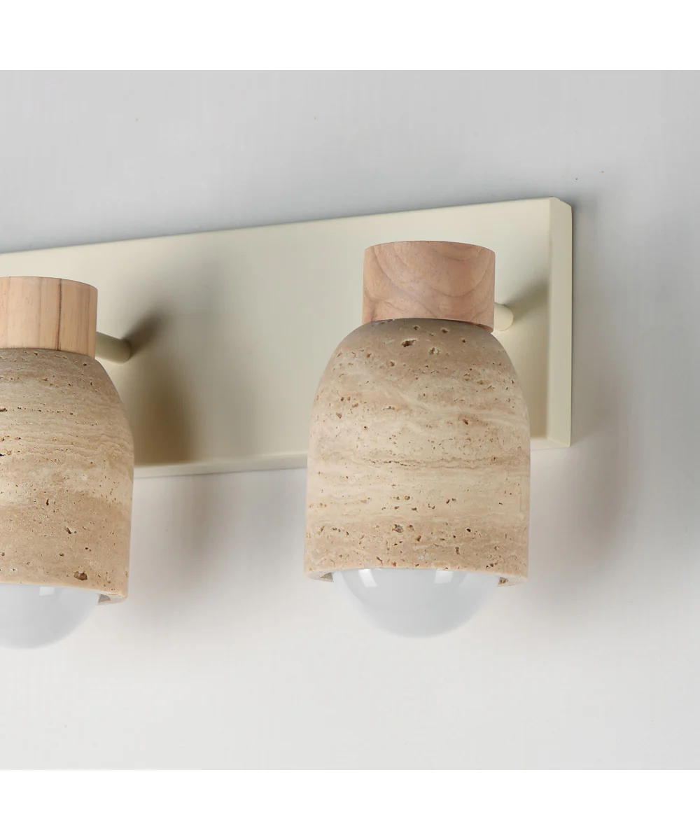 Pompeii 3-Light Bath Vanity Travertine / Oyster - Image 6