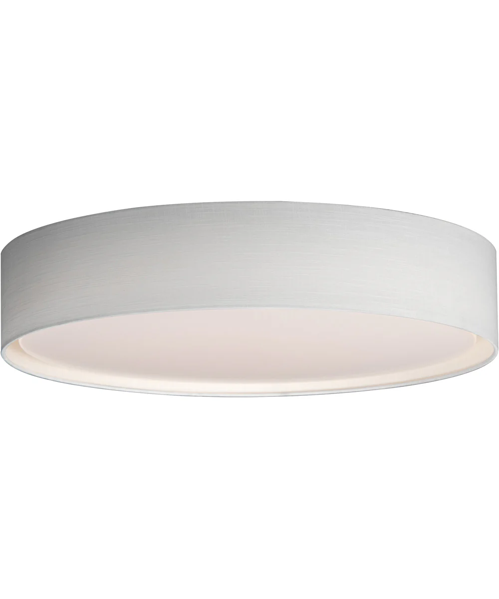 Prime 25 inch LED Flush Mount White Linen