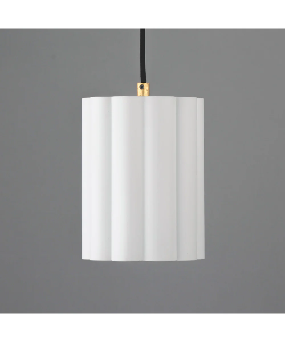 Primrose 1-Light Pendant Gold Leaf - Image 2