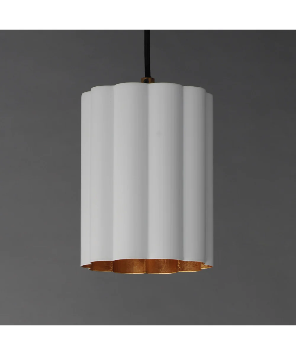 Primrose 1-Light Pendant Gold Leaf - Image 3