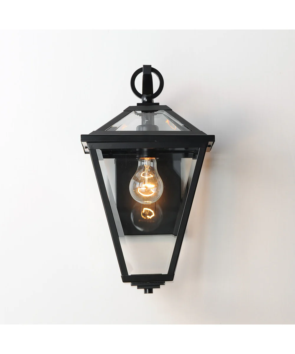 Prism 16 inch Outdoor Wall Sconce Black - Image 3