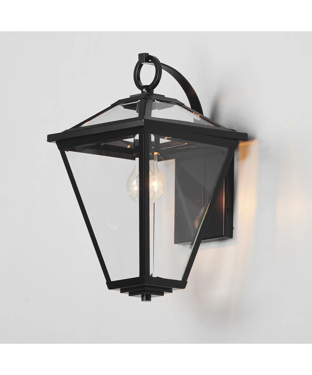 Prism 16 inch Outdoor Wall Sconce Black - Image 5