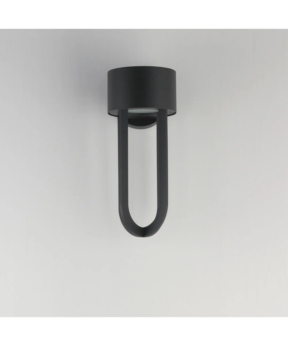 Quayside VX 14 inch  Outdoor LED Wall Sconce Black - Image 2
