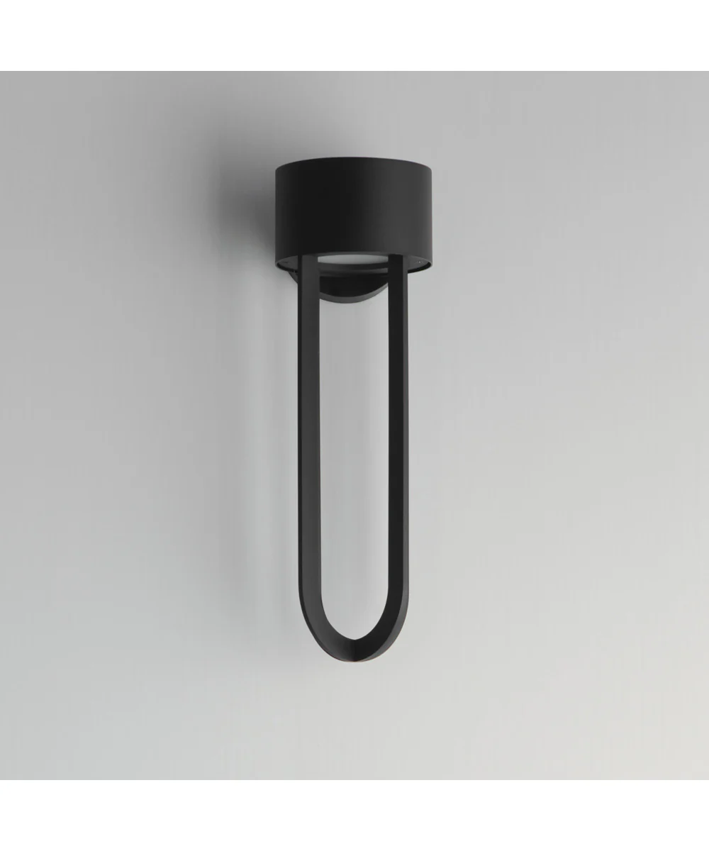 Quayside VX 18 inch Outdoor LED Wall Sconce Black - Image 2