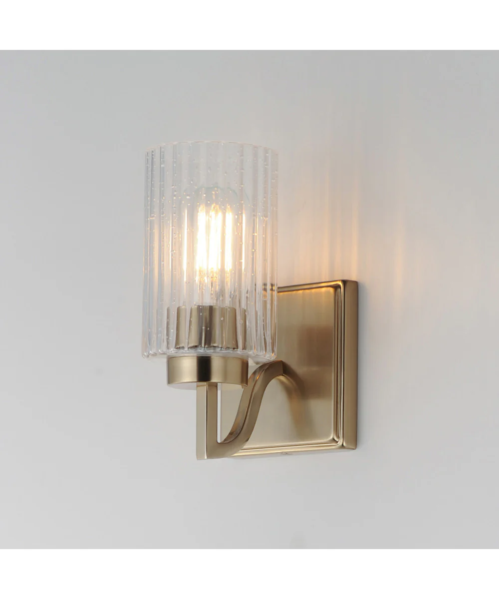 Rigata 1-Light Wall Sconce Satin Champagne - Image 4