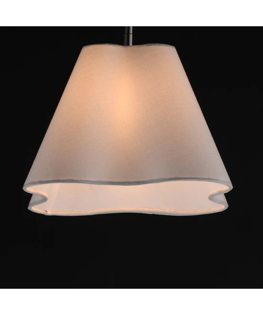 Saxon 14 inch Pendant Polished Nickel - Image 2