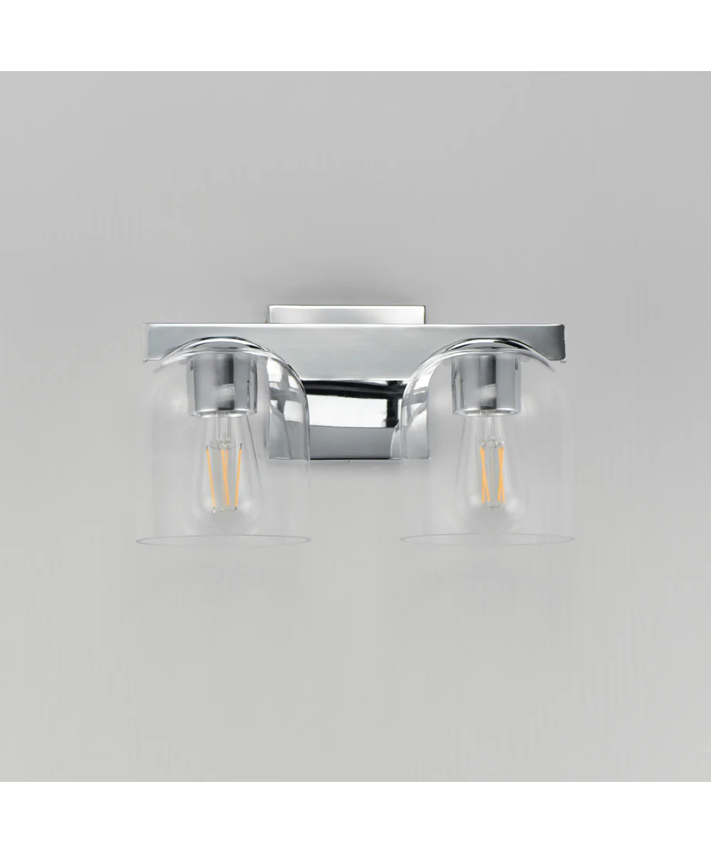 Scoop 2-Light Bath Vanity Polished Chrome - Image 2