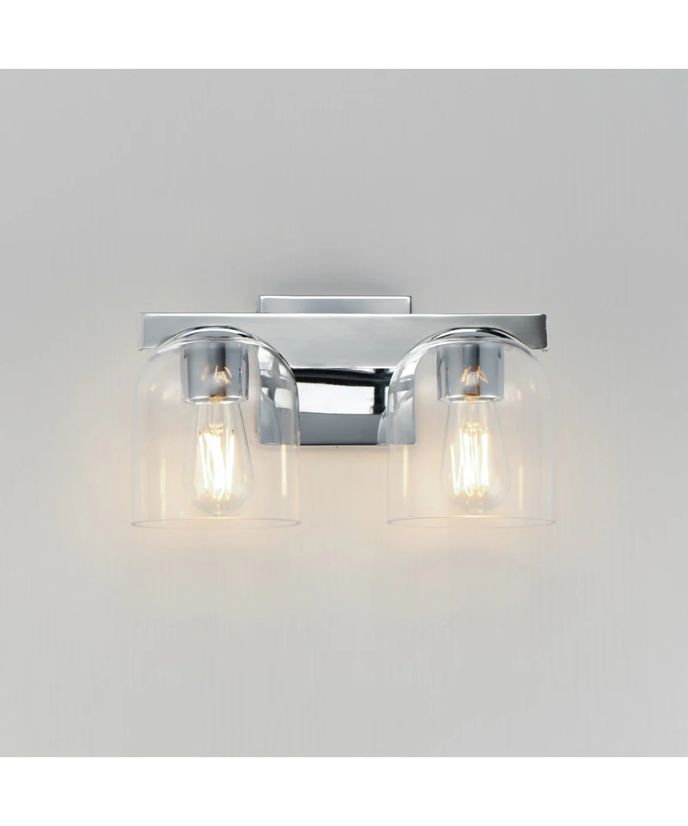 Scoop 2-Light Bath Vanity Polished Chrome - Image 3