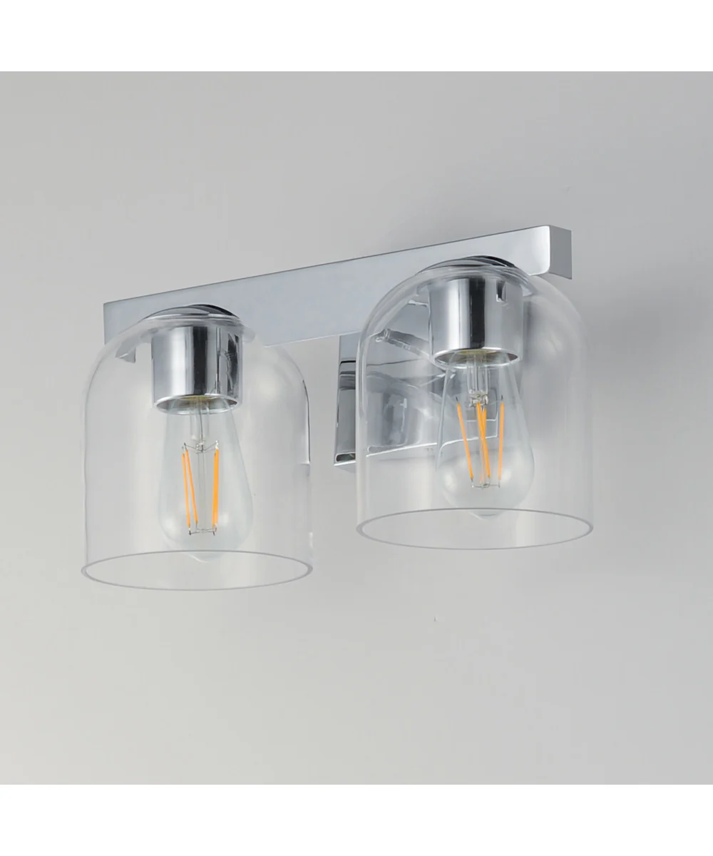 Scoop 2-Light Bath Vanity Polished Chrome - Image 4