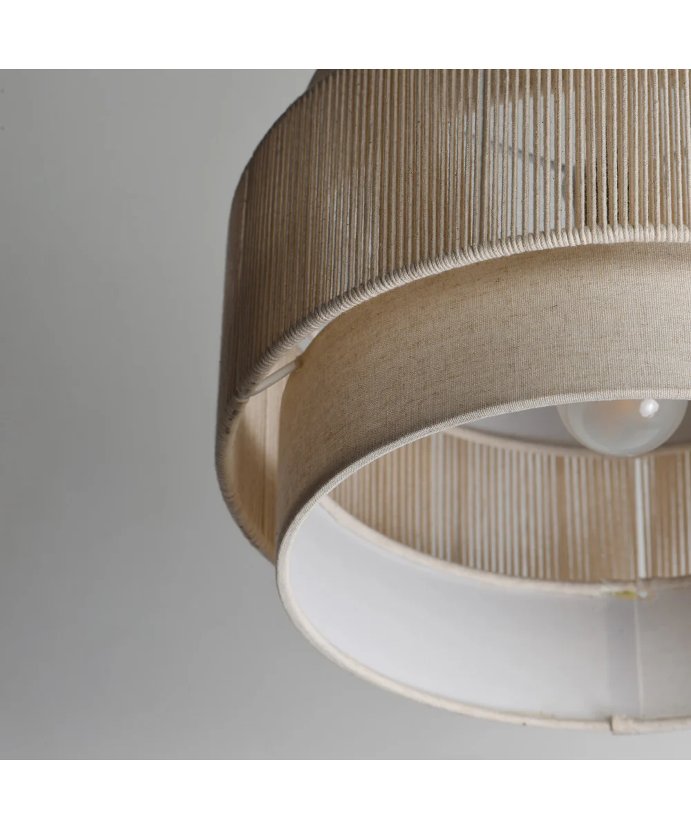 Seacliff 16 inch 1-Light Pendant Natural Aged Brass - Image 4
