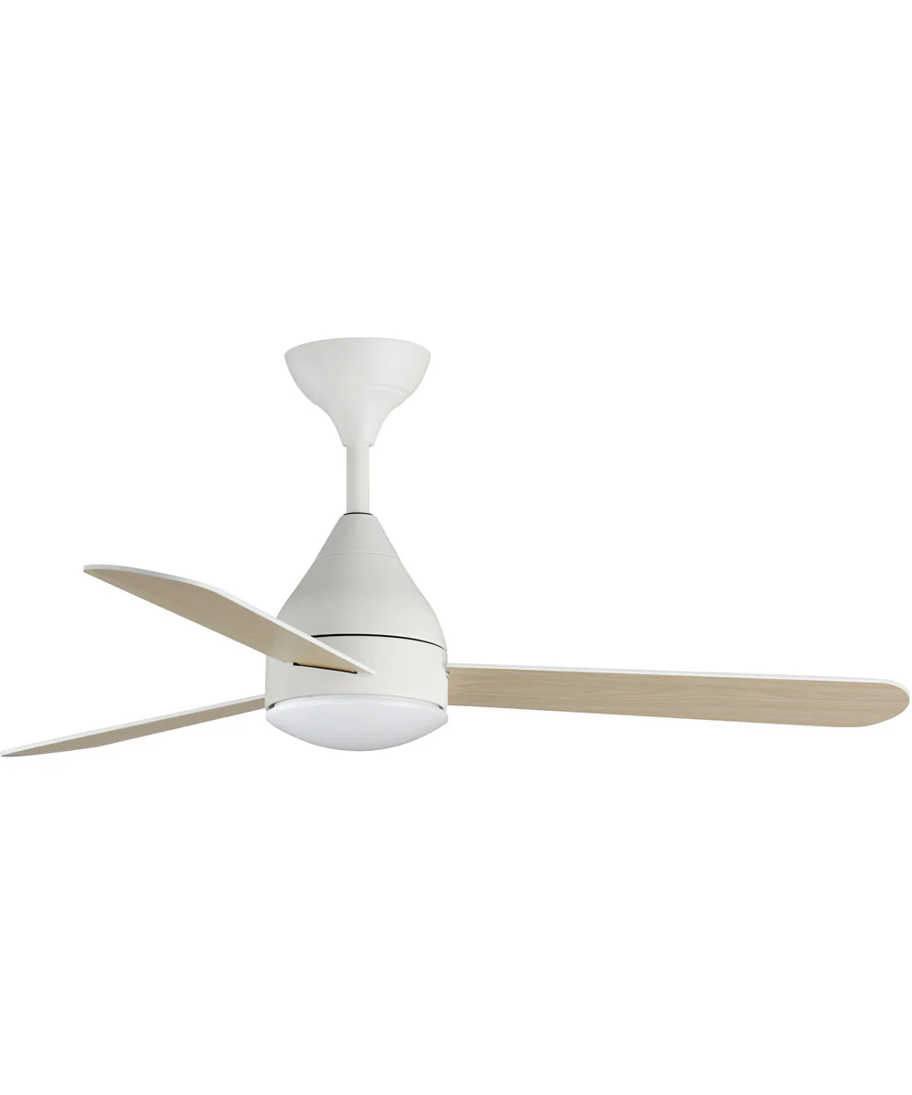Selene 52 inch 3-Blade Fan With LED Light Kit White - Image 3