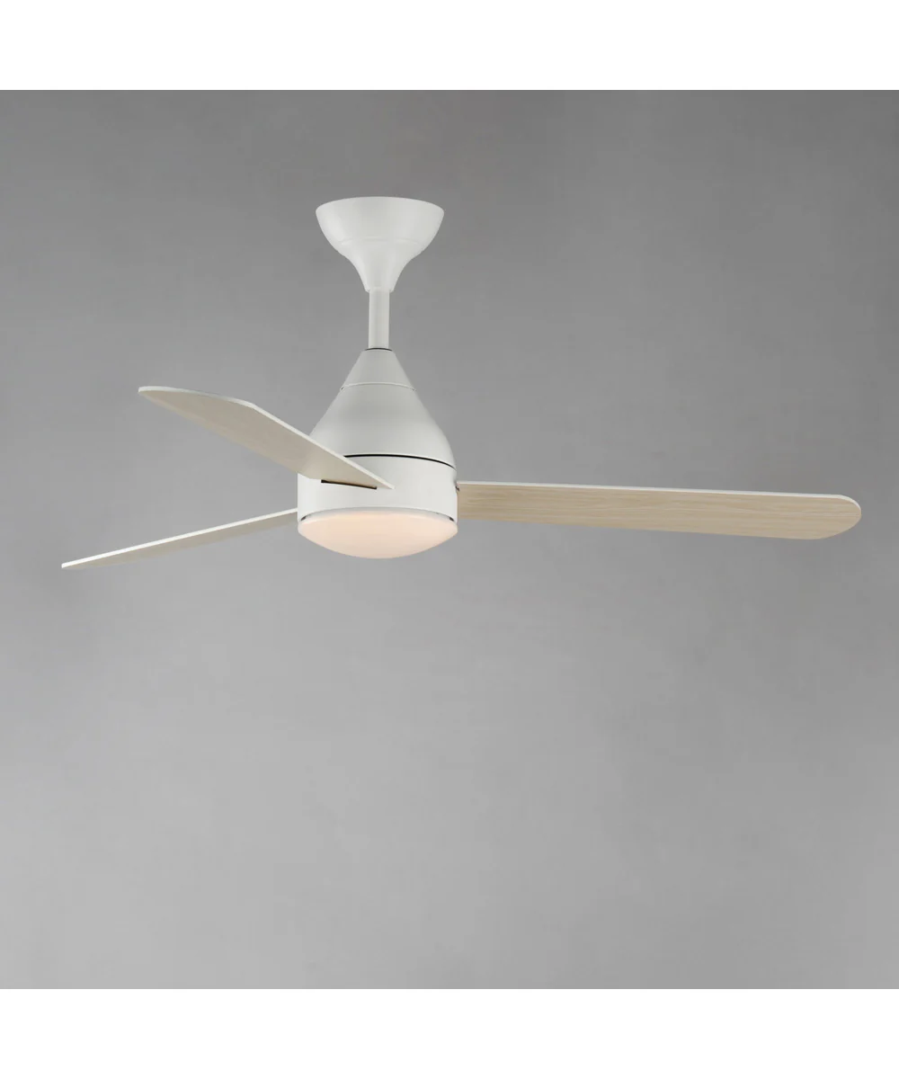 Selene 52 inch 3-Blade Fan With LED Light Kit White - Image 4