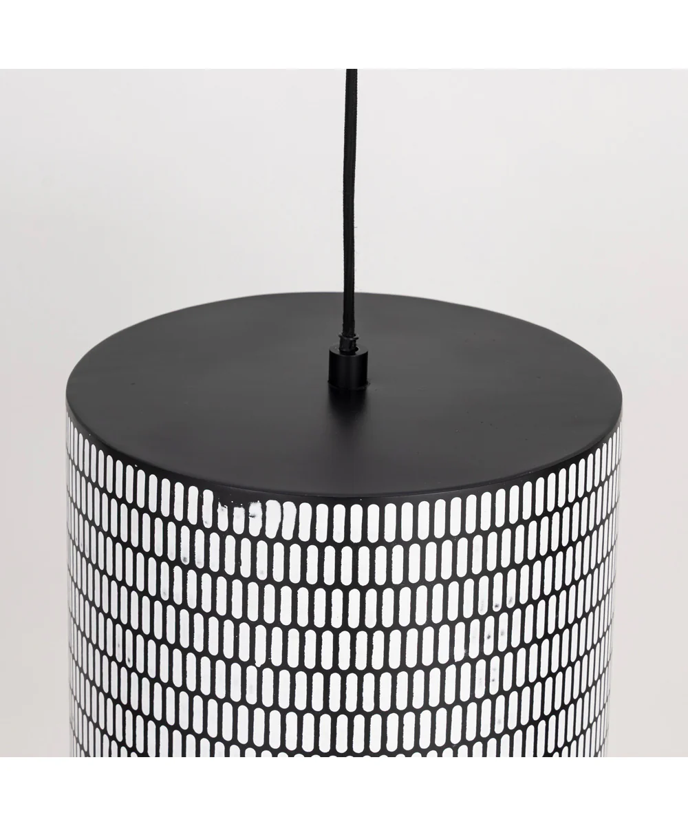 Shaka 1-Light Pendant Black / White - Image 6