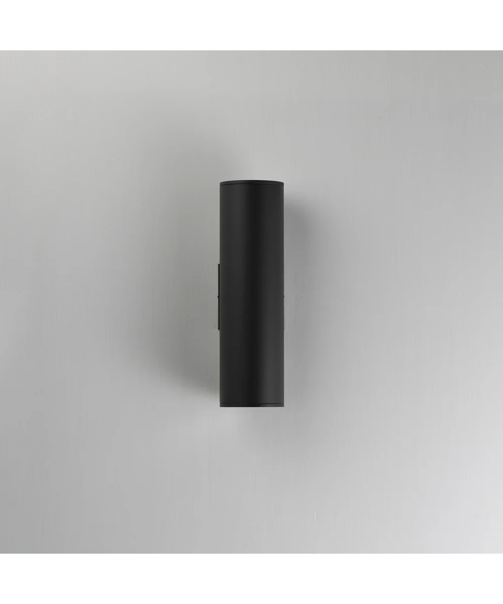 Stout Outdoor Wall Sconce - 15 inch Black - Image 2