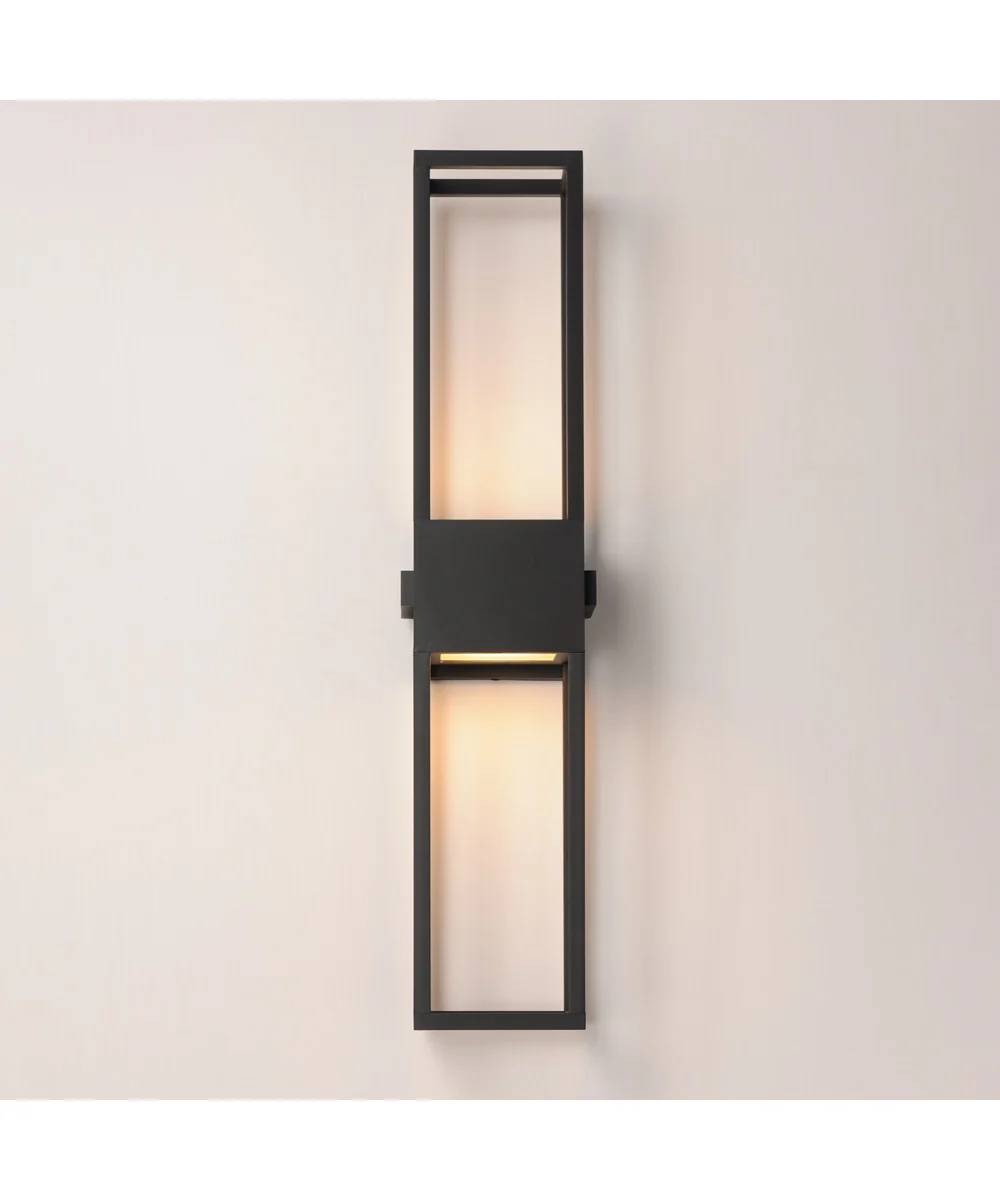 Strand VX 31 inch Outdoor LED Wall Sconce Black - Image 3