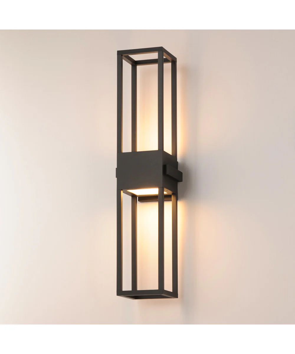 Strand VX 31 inch Outdoor LED Wall Sconce Black - Image 5