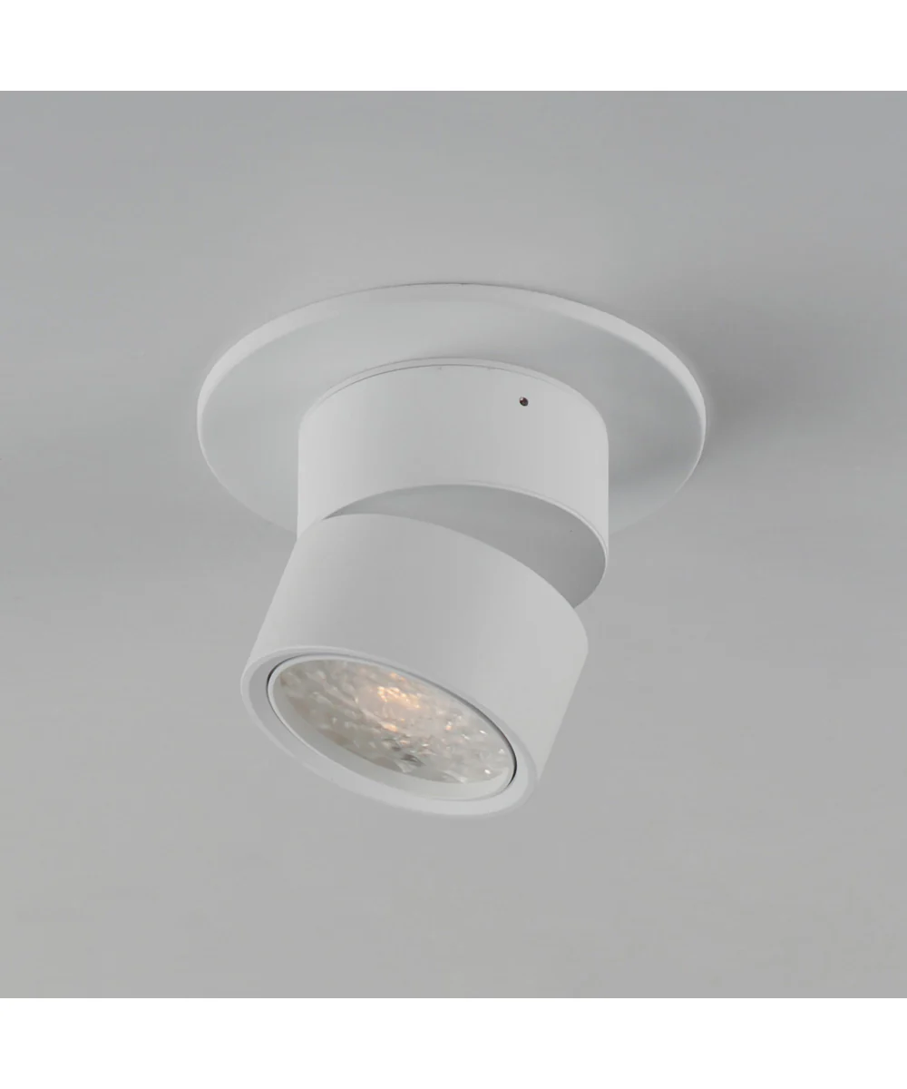 Swinger Mini Adjustable LED Flush Mount White - Image 3