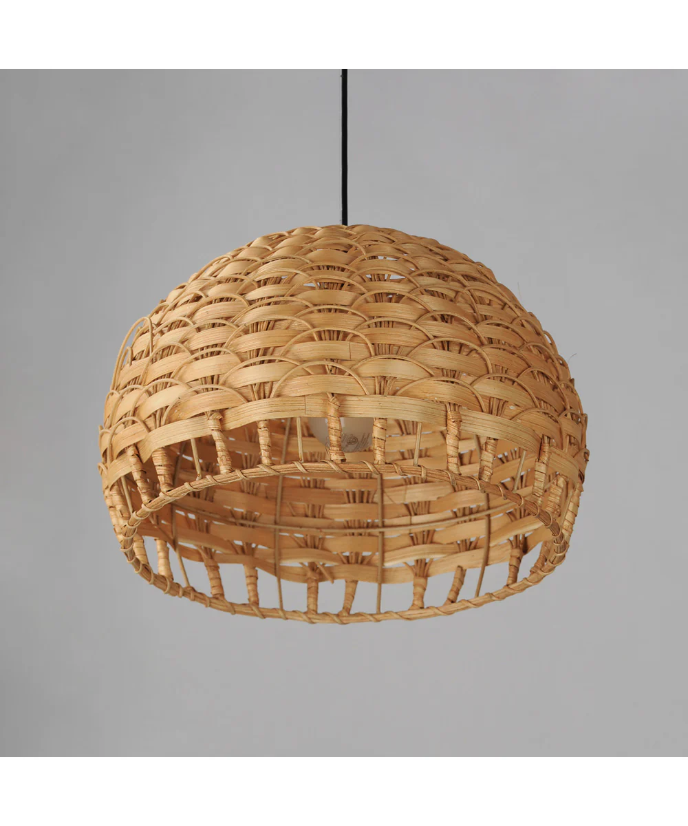Tahiti 14 inch 1-Light Pendant Black - Image 3