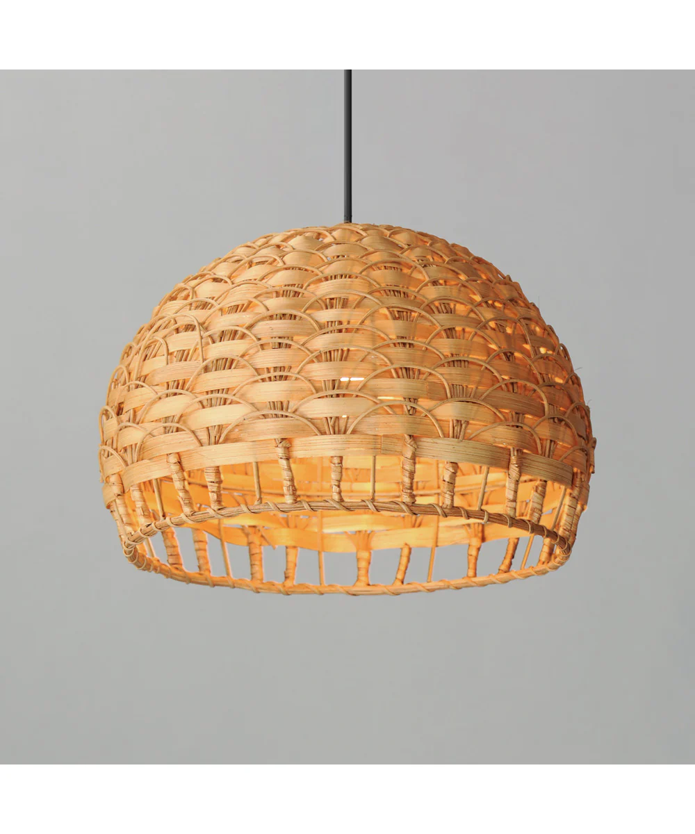 Tahiti 14 inch 1-Light Pendant Black - Image 4