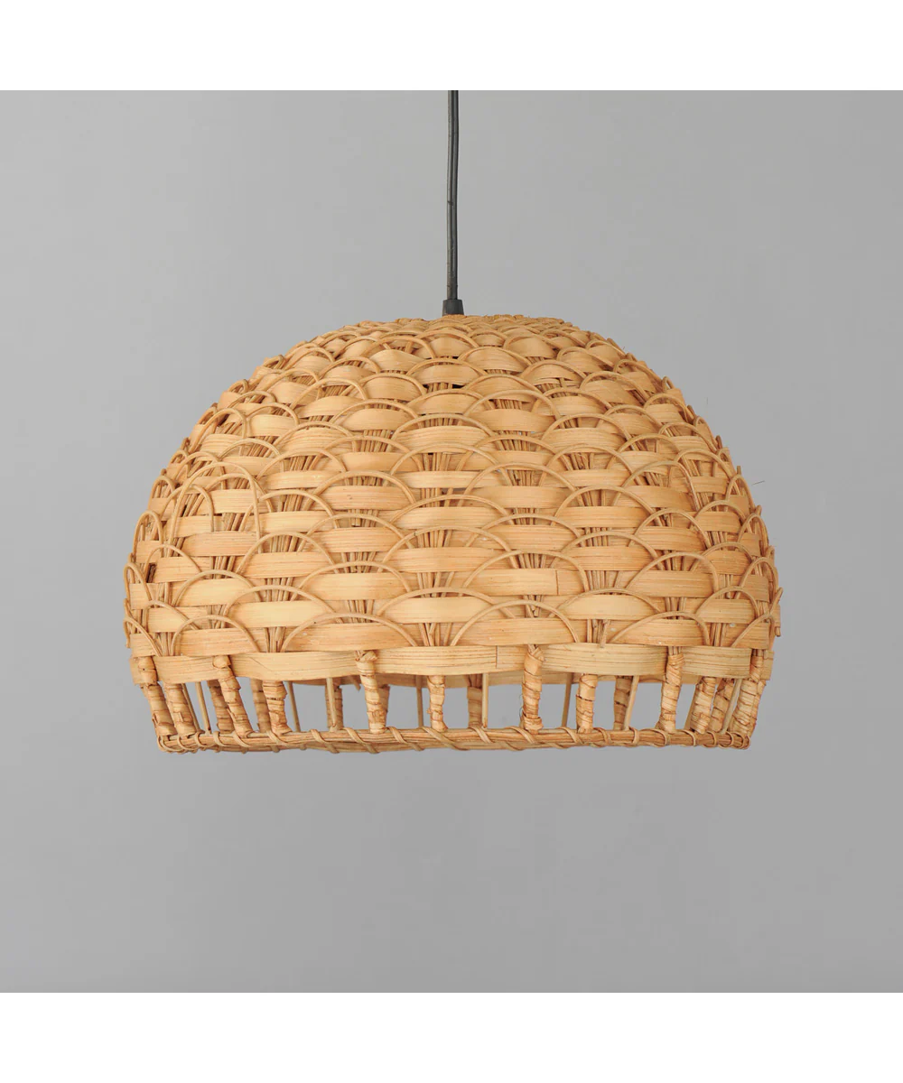 Tahiti 14 inch 1-Light Pendant Black - Image 5